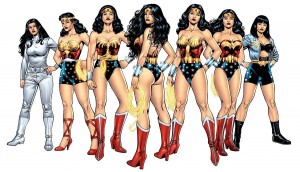 Wonder Woman through the ages